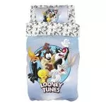 Σετ πάπλωμα μονό Art 6189 Looney Tunes 160×240 Εμπριμέ Beauty Home