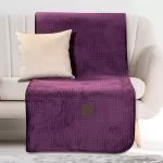 Ριχτάρι Διθέσιο Velvety 180×250 Art 8411 Μωβ Beauty Home