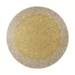 Ροτόντα 150×150 Jute Art 9131 Μπεζ,Κίτρινο Beauty Home