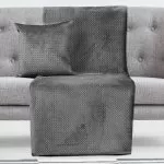 Μαξιλαροθήκη διακοσμητική Velvety 42×42 Art 8351  Γκρι Beauty Home