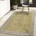 Χαλί Jute Art 9131 120×180 Μπεζ,Κίτρινο Beauty Home