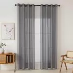 Υφασμα κουρίνας γάζα Sharp Art 8448 Φ300 Άνθρακί Beauty Home