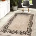 Χαλί Jute Art 9132 Μπεζ,Μαύρο Beauty Home