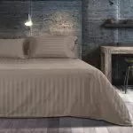 Σετ σεντόνια king size Art 1530 Stripe σε 7 αποχρώσεις 280×270 Beauty Home